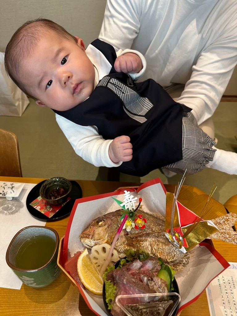 ギフトボックス付】ジャケット風スタイ＆パンツセット(ワン