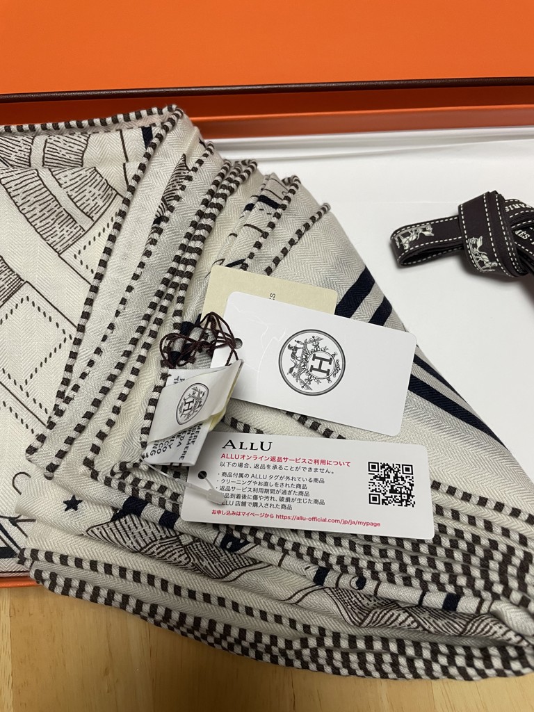 エルメス カレ90 PANTIN CITY パンタンシティ スカーフ シルク