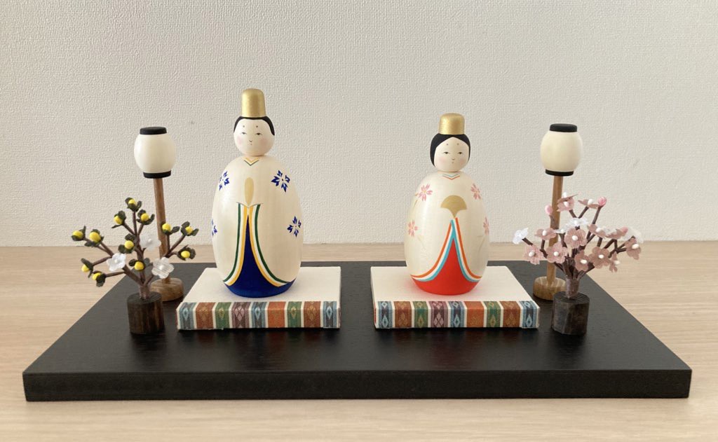 中川政七商店　鳴子こけしの雛飾り小 鳴子こけしの雛飾り 小｜家を装う｜中川政七商店 公式サイト