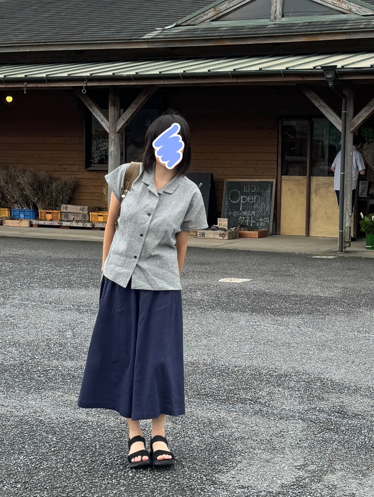 中川政七商店　高島ちぢみのキュロットパンツ　墨色 高島ちぢみのキュロットパンツ｜衣料品｜中川政七商店 公式サイト