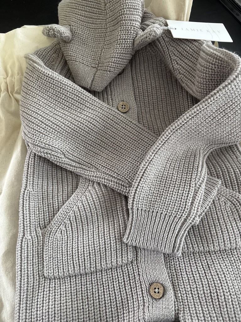 くま耳ニットロンパースMoleskin Marle(洋服) │ JAMIE KAY