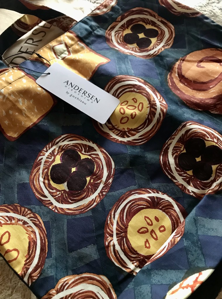 広島アンデルセン限定ANDERSEN×gochisouコラボ☆バッグ＆クロスレア 数量限定】10月21日発売！ ANDERSEN×gochisouトートバッグ