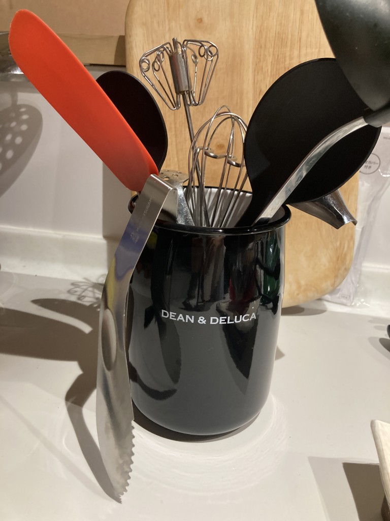 DEAN & DELUCA ホーローキッチンツールホルダーブラック | DEAN