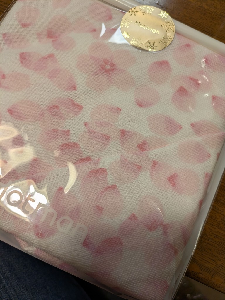 2026年さくらシリーズ】さくら花びら ライトフェイスタオル