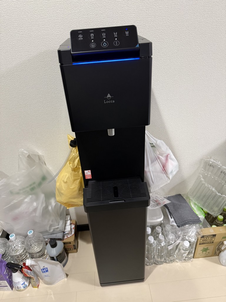 高機能浄水型ウォーターサーバー Locca Smartの口コミ・評判 | 水道水