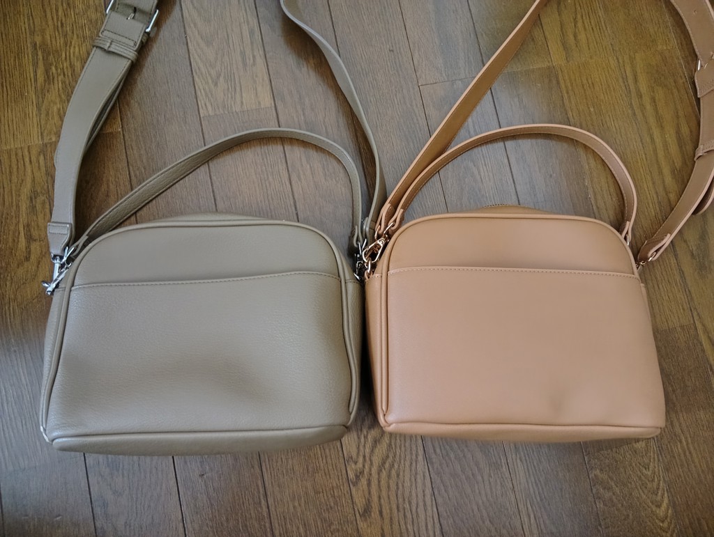 2WAYスクエアショルダーバッグ(One PEACHBEIGE): バッグ｜URBAN
