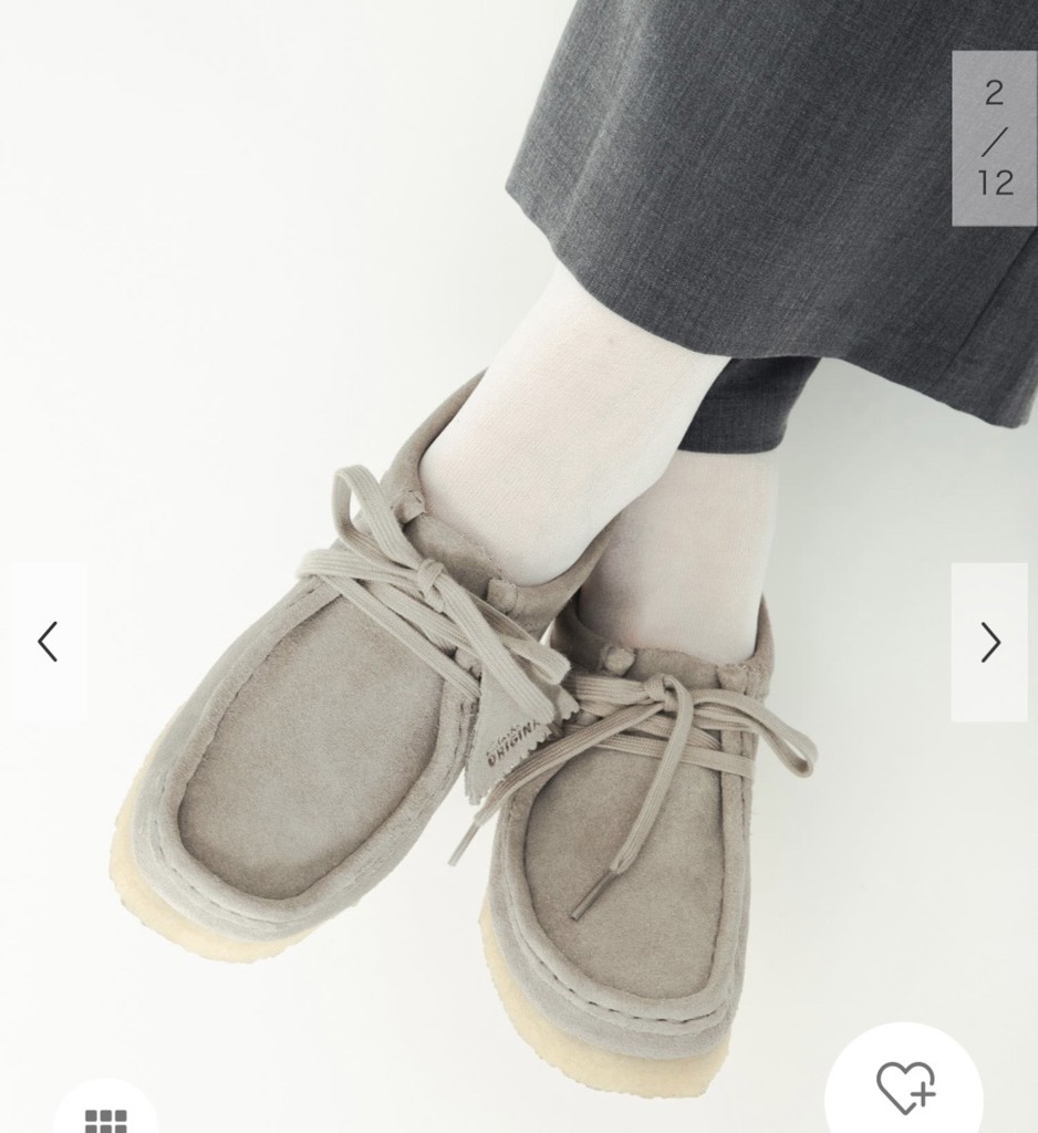 CLARKS EXCLUSIVE WALLABEE(4 P GREY SDE): シューズ｜URBAN RESEARCH