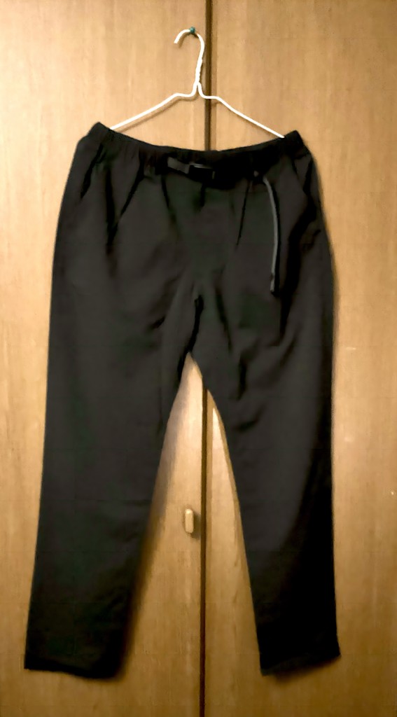 別注』Gramicci for URBAN RESEARCH MINOTECH STRETCH PANTS(S BLACK