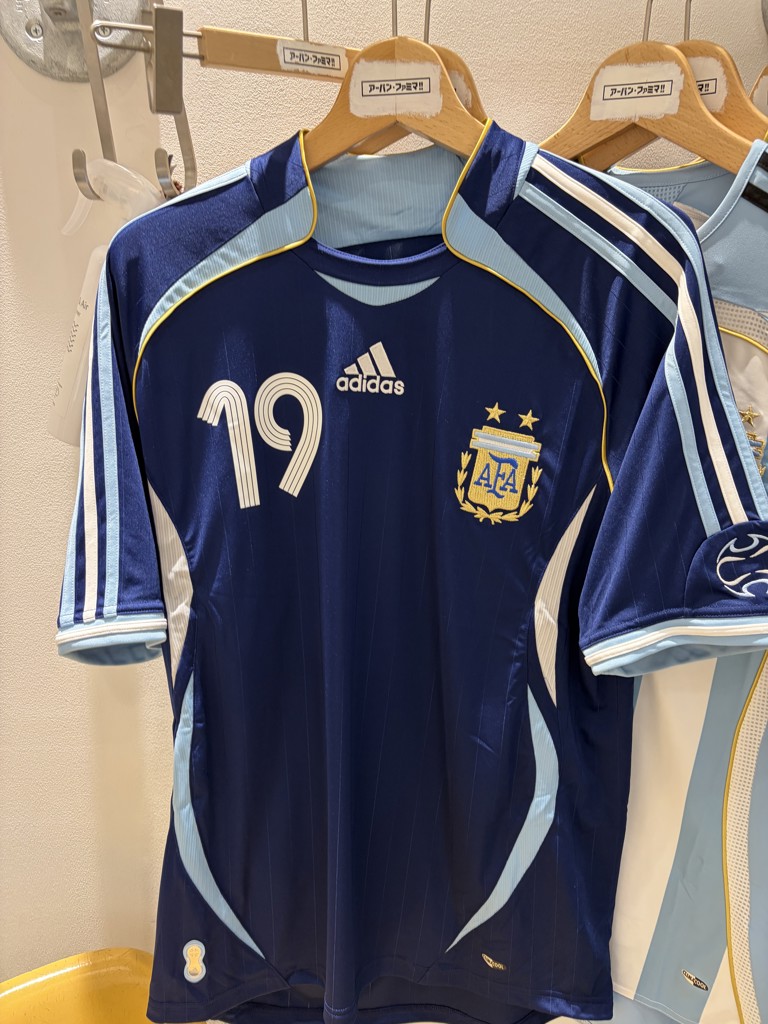 adidas サッカーアルゼンチン代表 2006 アウェイ ユニフォーム メッシ