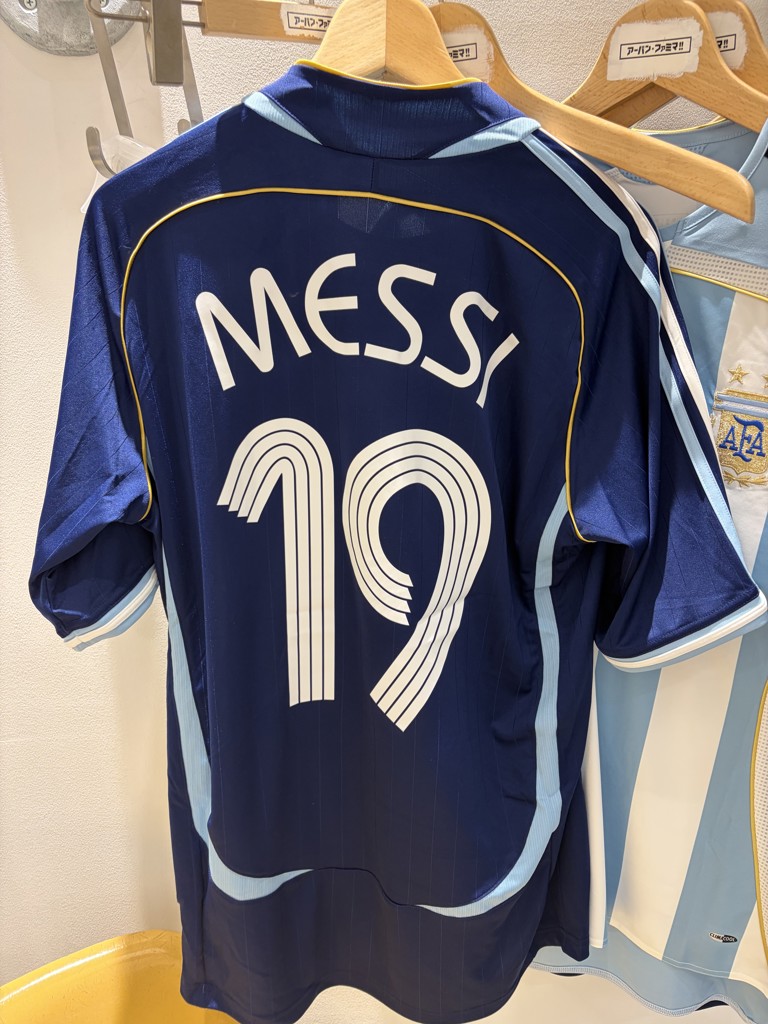 adidas サッカーアルゼンチン代表 2006 アウェイ ユニフォーム メッシ
