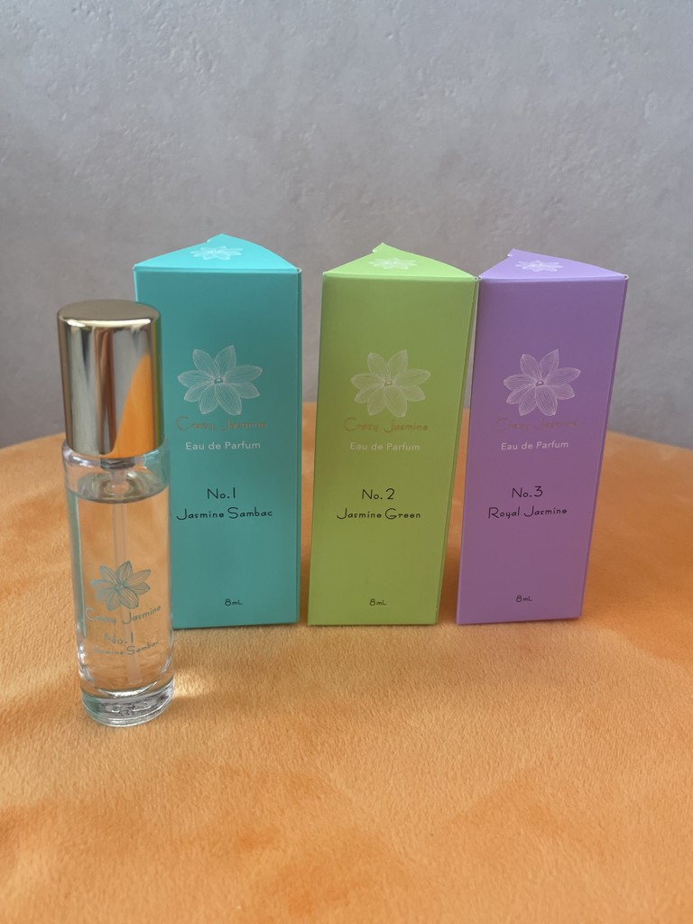 未使用 久邇香水 ジャスミン 2箱セット No.2 Jasmine Green オードパルファム 8ml(8ml): クレイジージャスミン