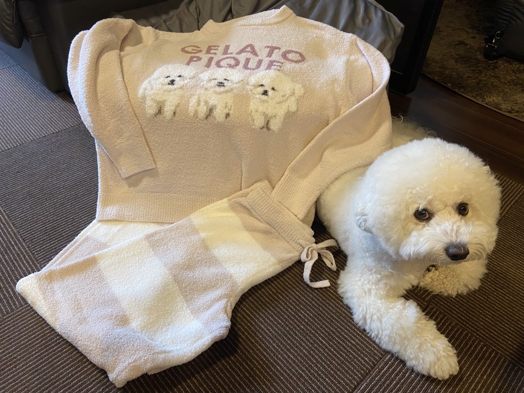 ONLINE限定】モチーフジャガードプルオーバー&ロングパンツセットの