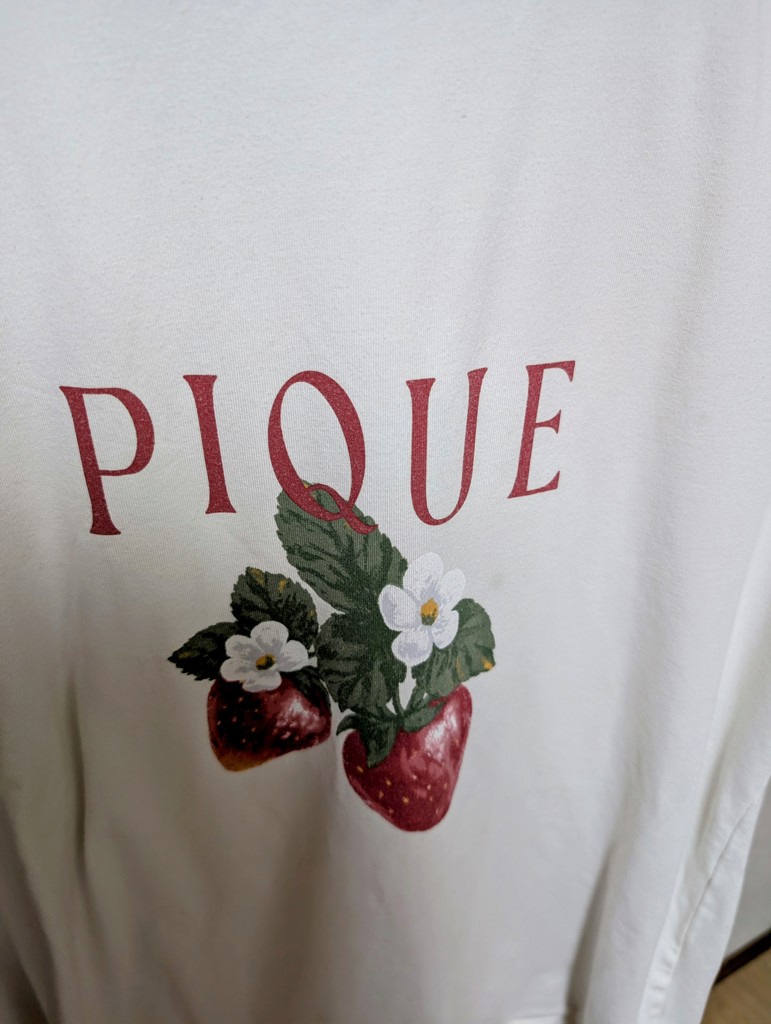 ジェラートピケいちごワンポイント上下セット新品ジェラピケstrawberry ジェラートピケ ジェラピケ ストロベリー いちご 上下セット