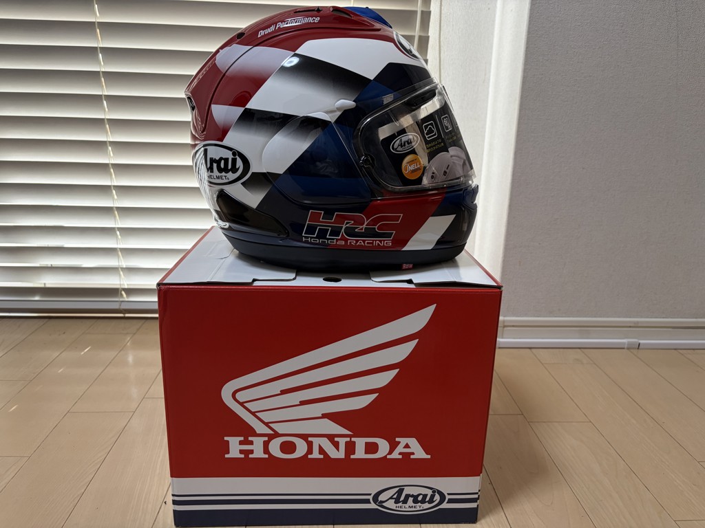 Arai RX-7X HRC-SP(S トリコロール): ウェア・グッズ｜HondaGO BIKE GEAR