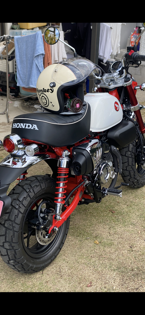 Monkey ヘルメット(M アイボリー×ブラック): ウェア・グッズ｜HondaGO