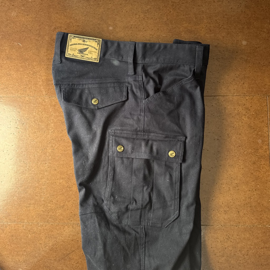 Honda(ホンダ) コットン・カーゴパンツ EX-12D ベージュ・L (春夏 バイク用 ライディングパンツ) | Honda(ホンダ) コットンカーゴパンツ ベージュ 4Lサイズ