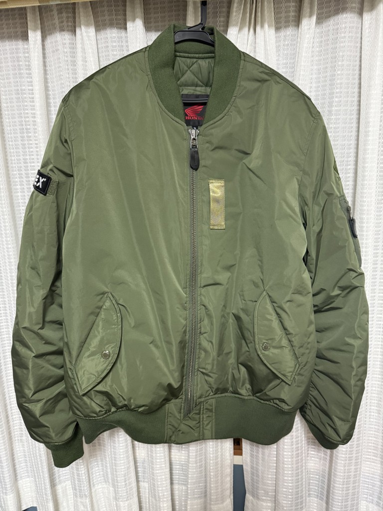 GRANCY MA-1カーキ MA-1ジャケット(WM カーキ): ウェア・グッズ｜HondaGO BIKE GEAR