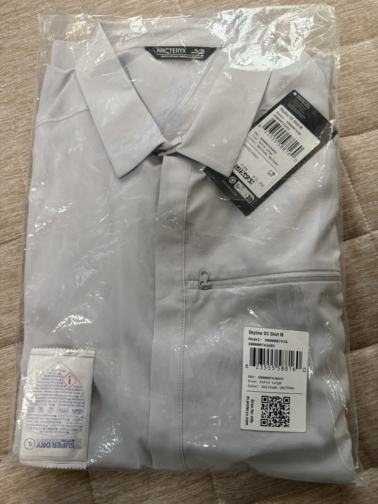 アークテリクス]スカイライン ショートスリーブシャツ メンズ