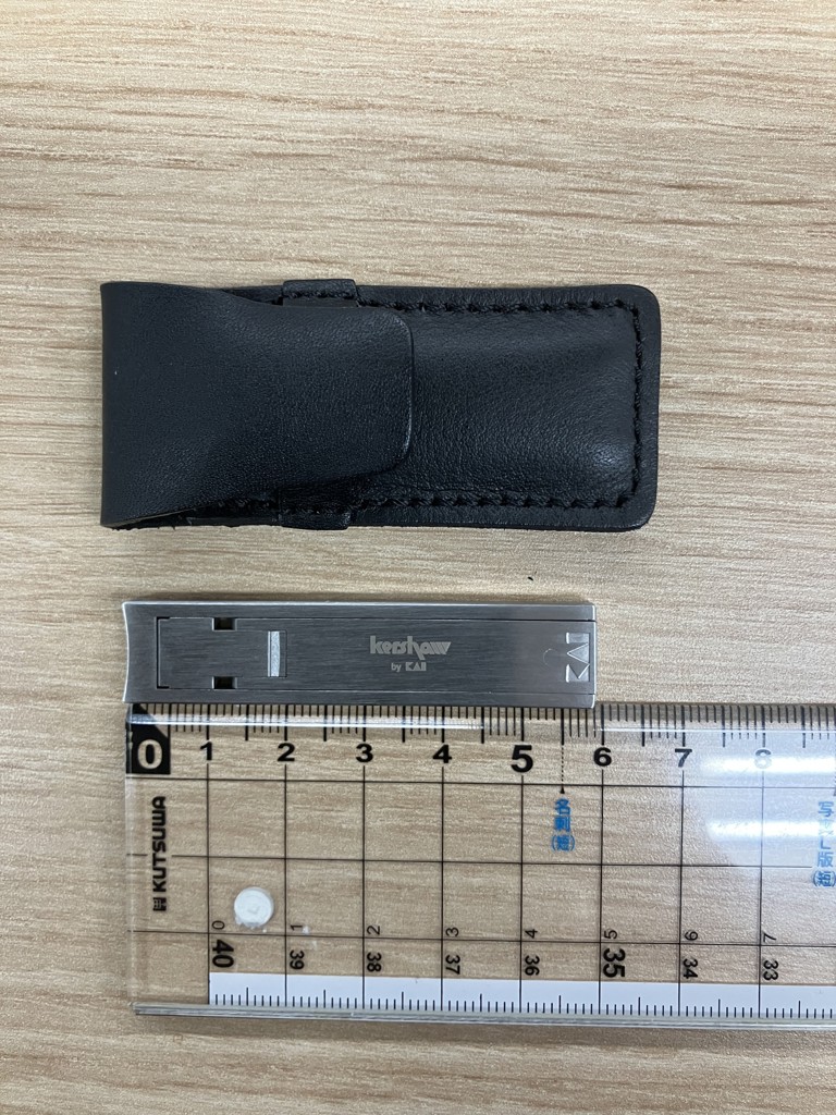 Kershaw ツメキリ リーフタイプ 革ケース付: 身だしなみ用品｜貝印公式