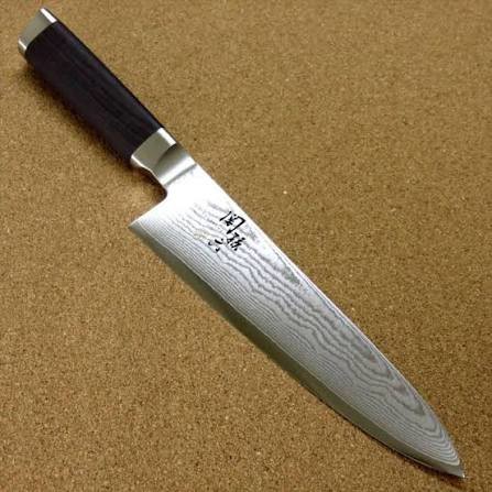 関孫六 ダマスカス 牛刀 180mm