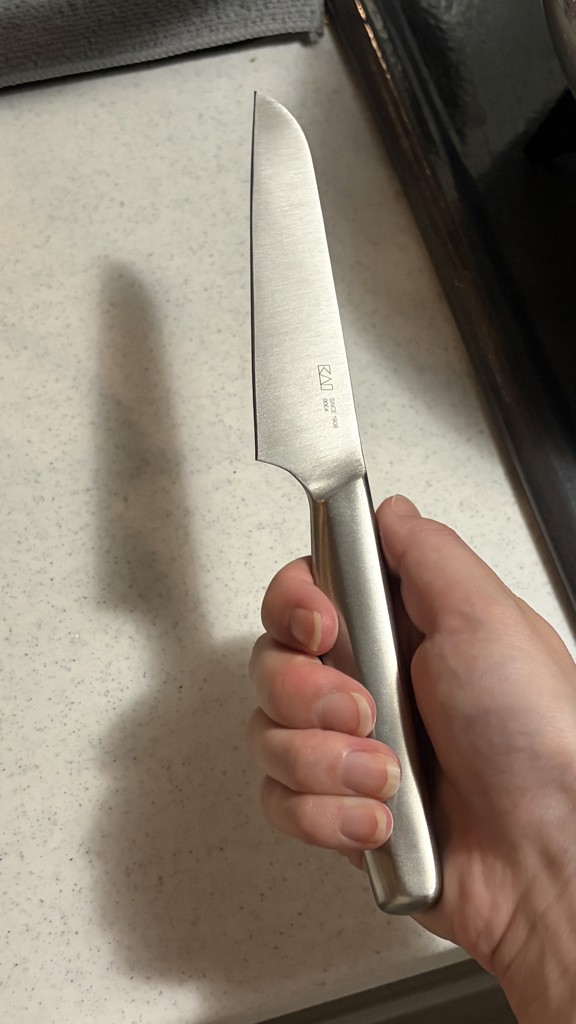 関孫六 オールステンレスコンパクトナイフ（サヤ付き）: キッチン用品