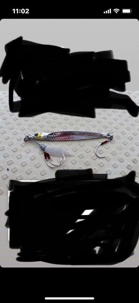 ジャッカル バンブルズジグTG SLJ 40g アカキン/マグマウェーブ