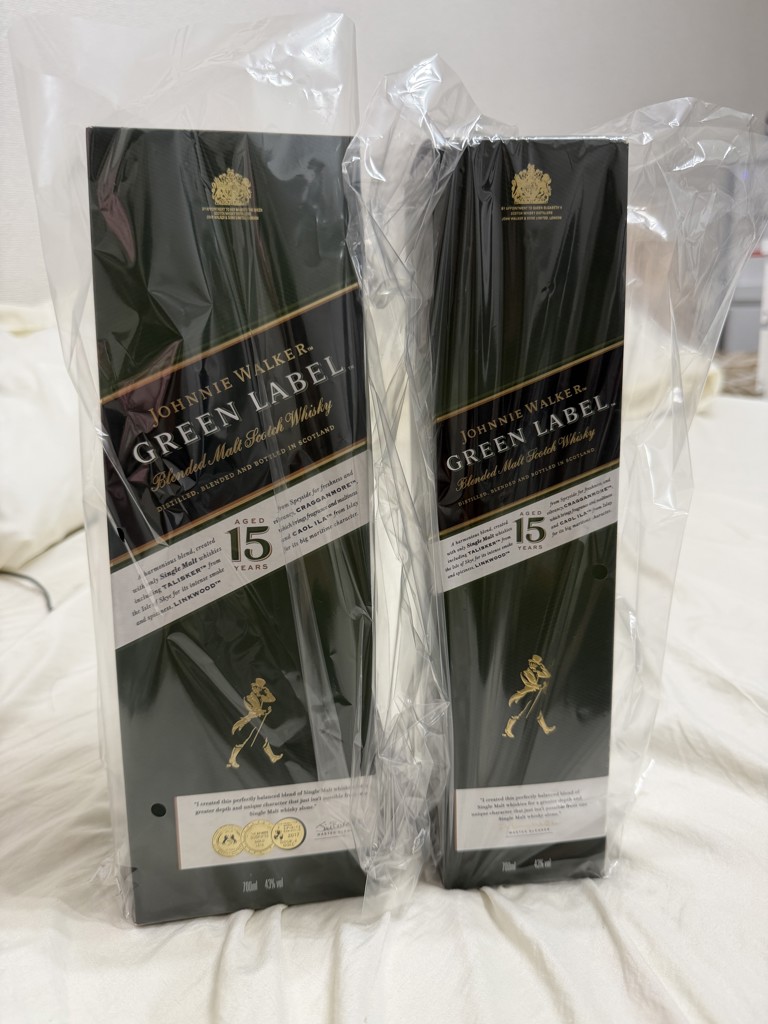 ジョニーウォーカー グリーンラベル 15年 700ml 43% – 酒庫住田屋