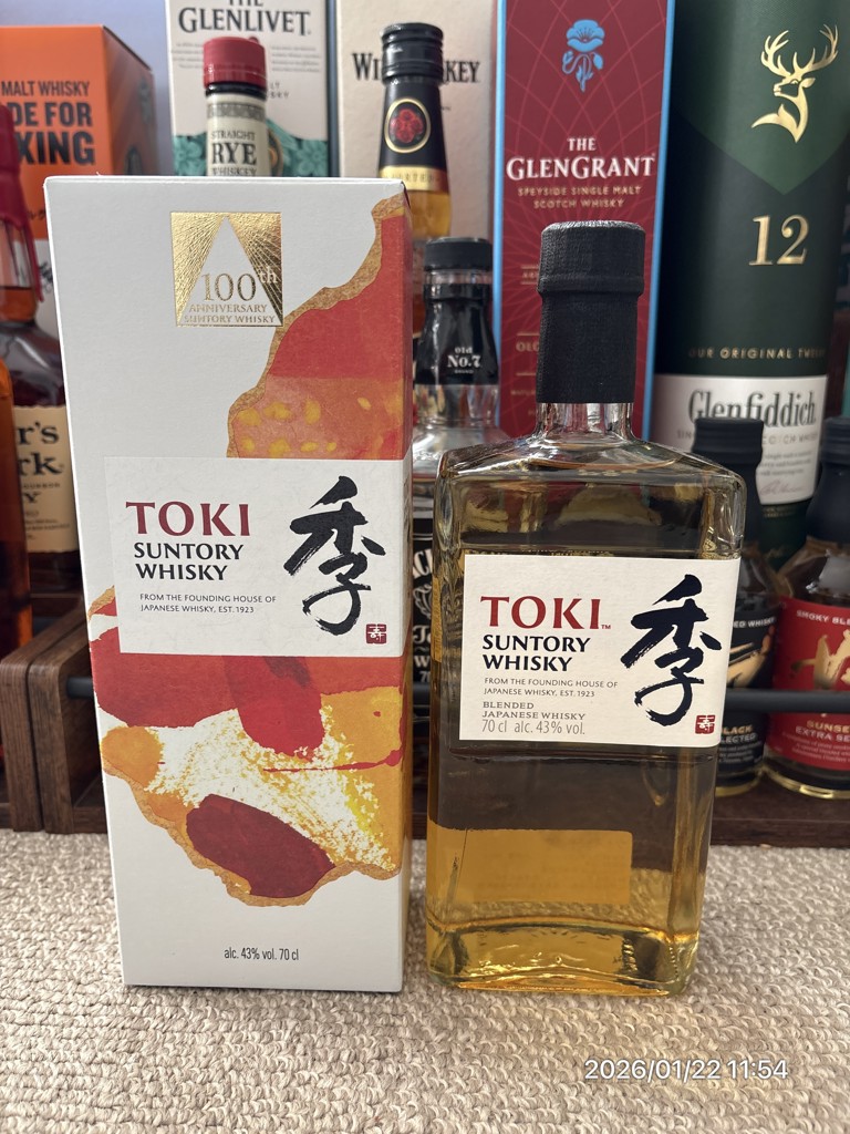 サントリー 季 100周年記念 ジャパニーズウイスキー 限定カートン版