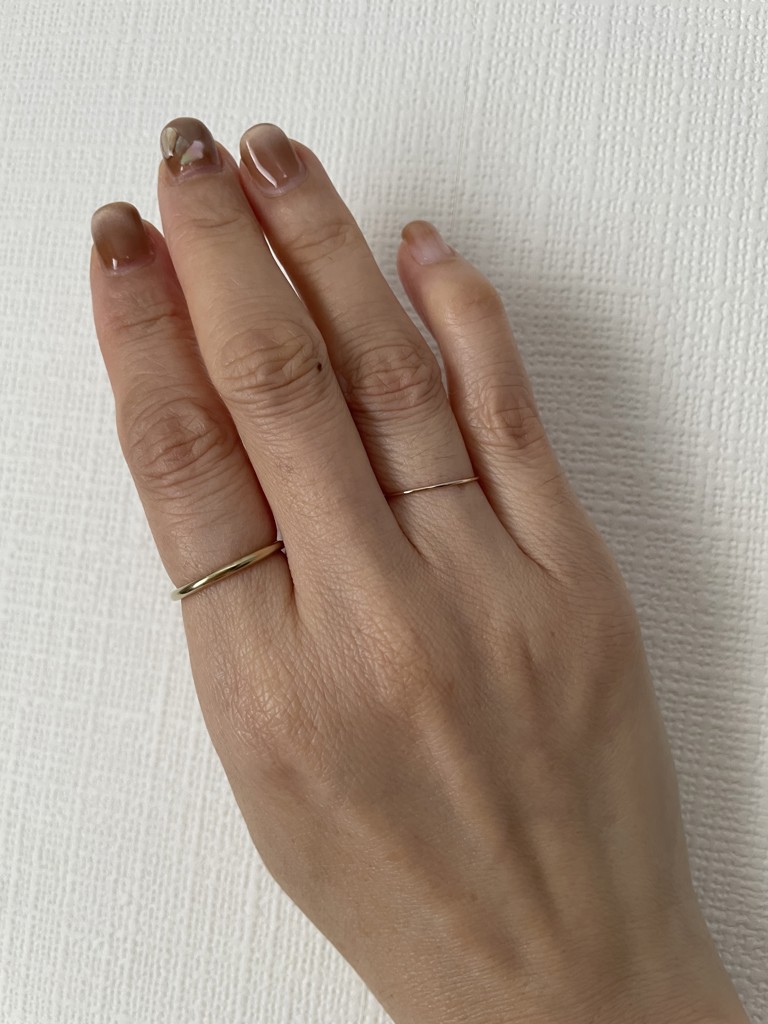 サイズ確認用リング（次回購入時利用可1,500円OFFクーポン付