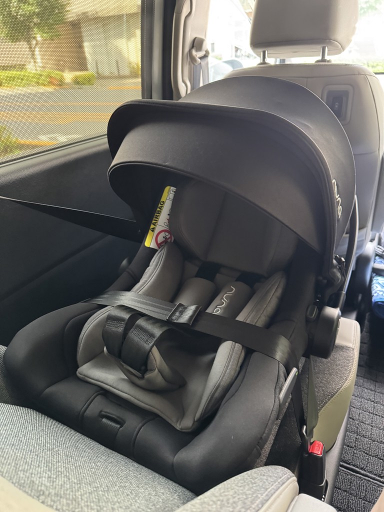NUNA 車用チャイルドシート ダークグレー nuna ベビーシート ピパ ネクスト N/チェスナット(チェスナット
