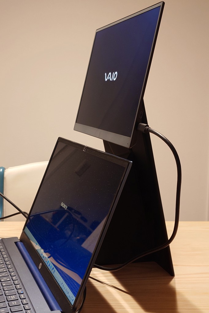 【美品】VAIO モバイルモニター 14.0｜箱・付属フルセット VAIO Vision+ 14 モバイルディスプレイ | 長野県安曇野市 | ふるさと