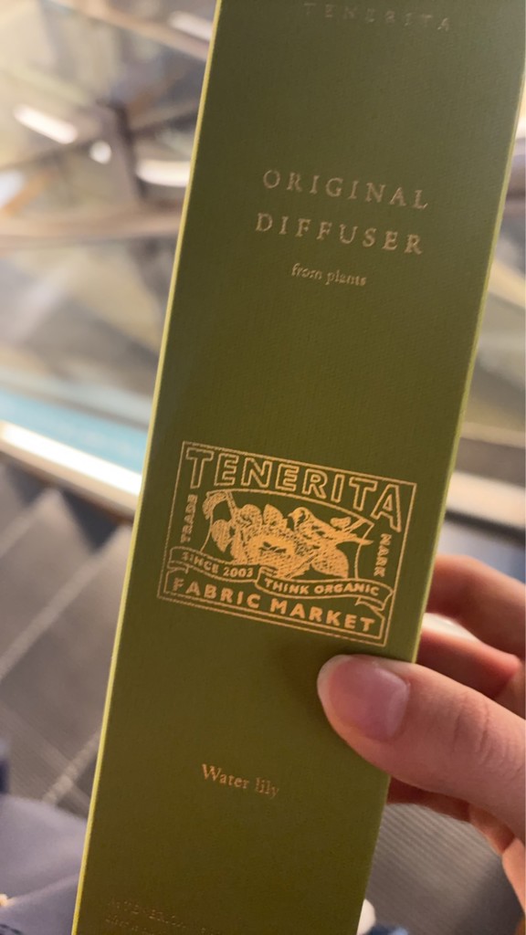 TENERITA DIFFUSER(FREE Water lily): グッズ｜オーガニックコットン