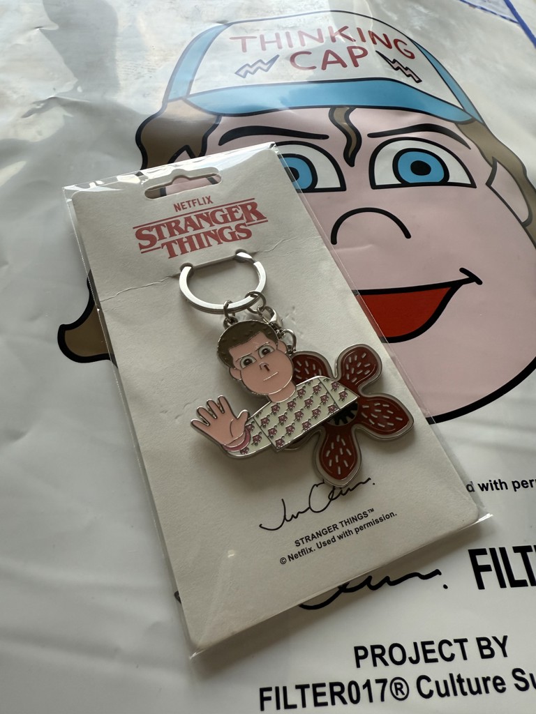 Eleven（イレブン）金属キーリングシルバー Stranger Things