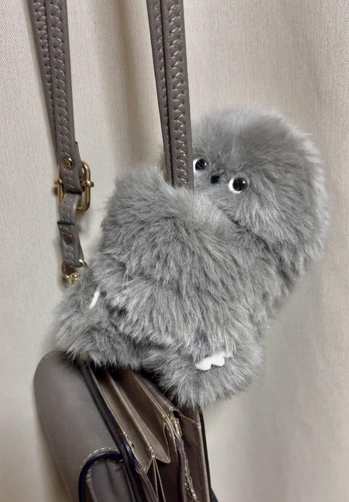 mirumi_Gray_ちら見するチャームロボット「みるみ」グレー -の商品詳細