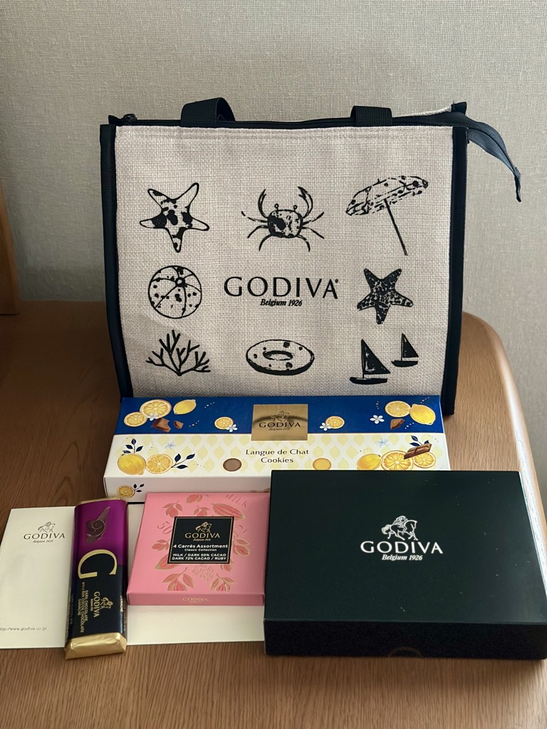 オンラインショップ限定】ゴディバ サマー スペシャルセットのレビュー