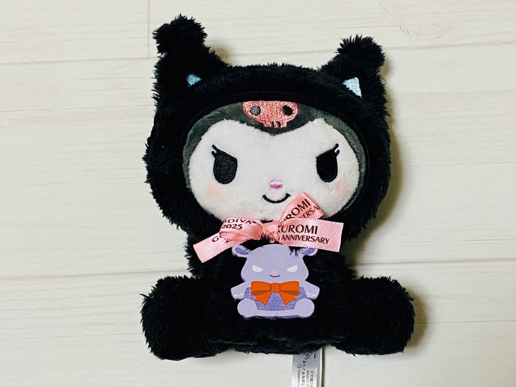 GODIVA クロミ ぬいぐるみチャーム クロミ ウェットティッシュセット