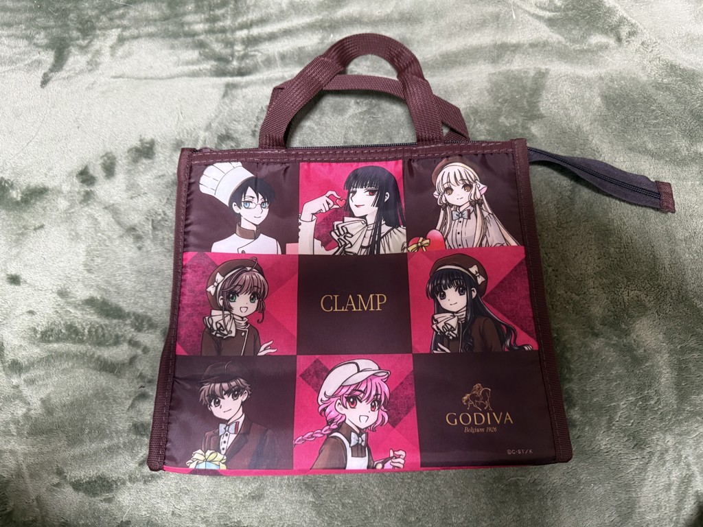 送料込】ゴディバ×CLAMP カップアイスクリーム 保冷バッグセットの