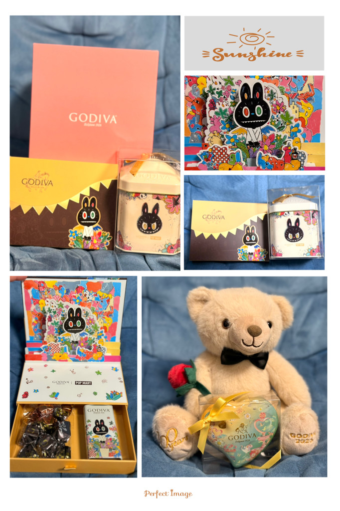 GODIVA × LABUBU チョコレート ポップアップボックスのレビュー