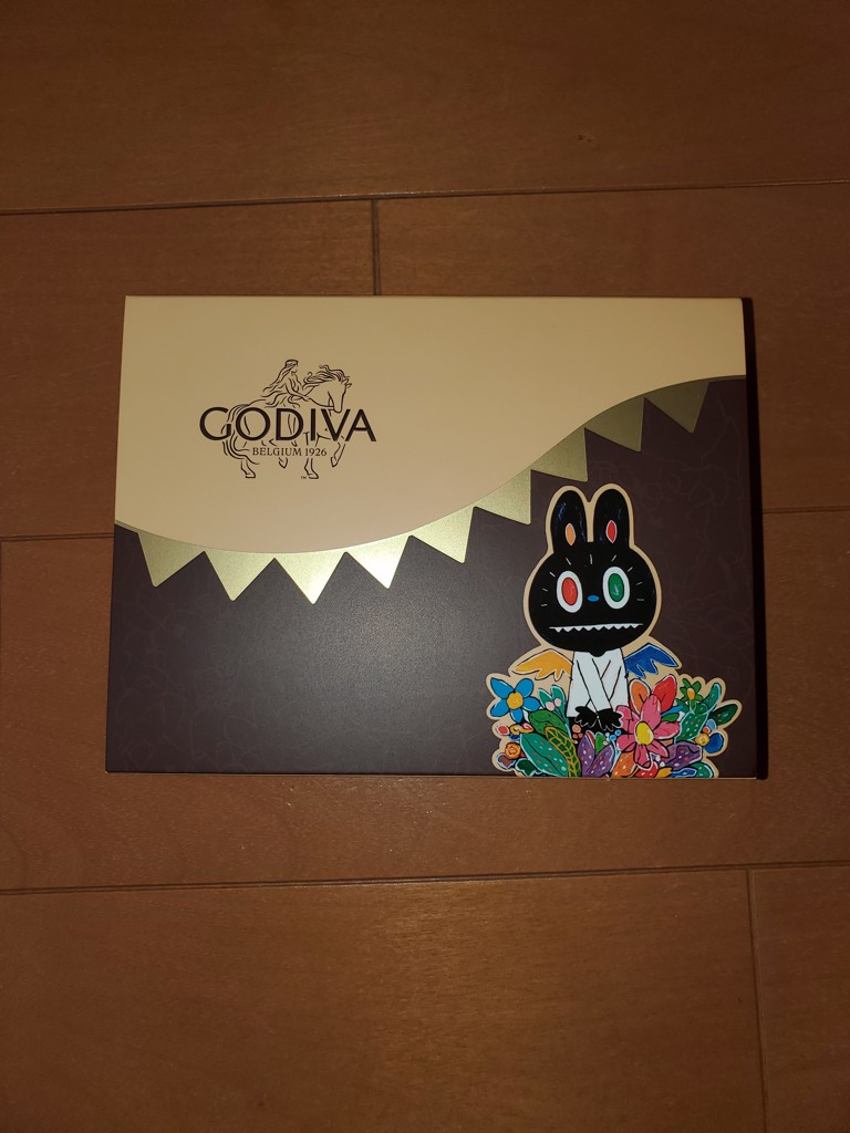 GODIVA × LABUBU チョコレート ポップアップボックスのレビュー