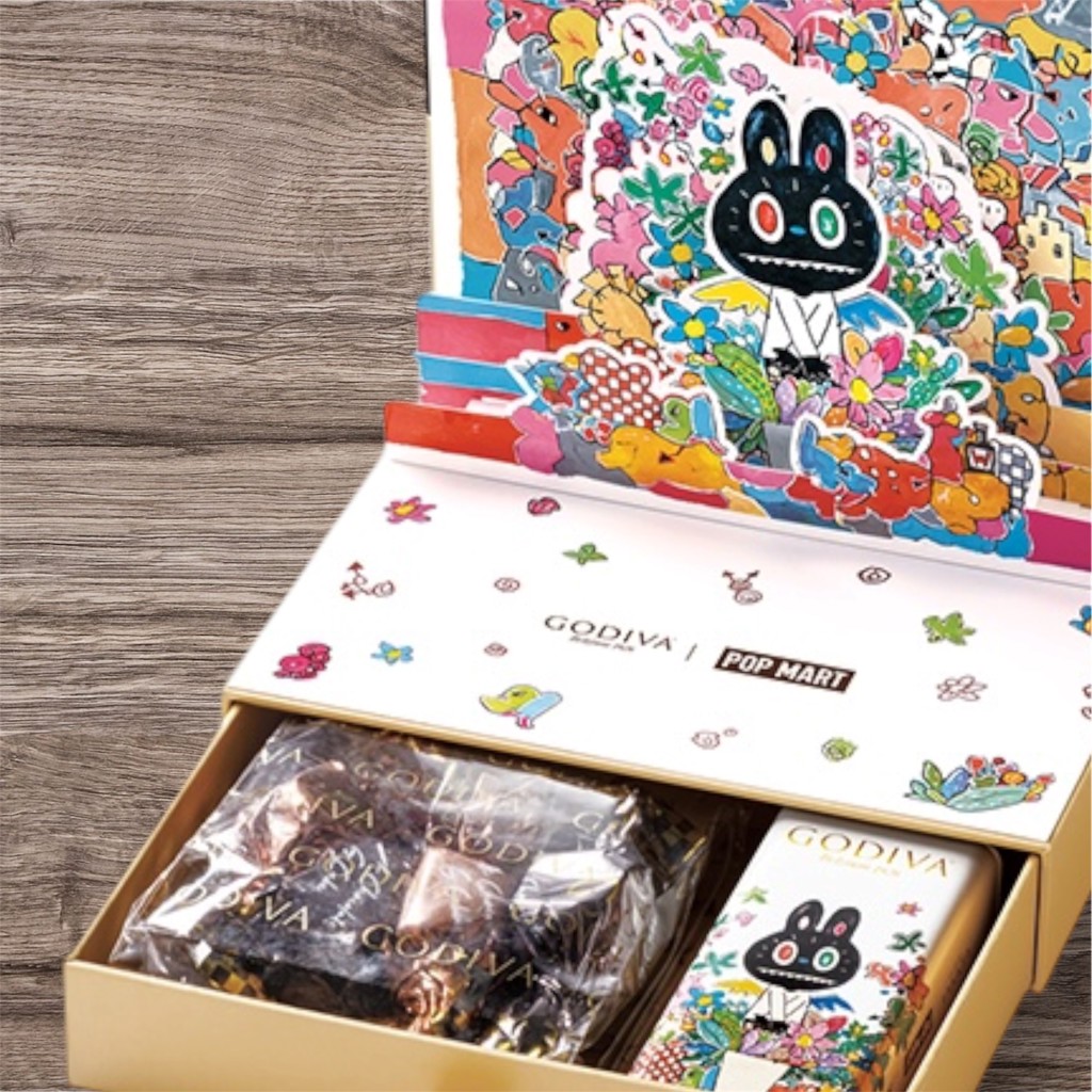 GODIVA × LABUBU チョコレート ポップアップボックスのレビュー