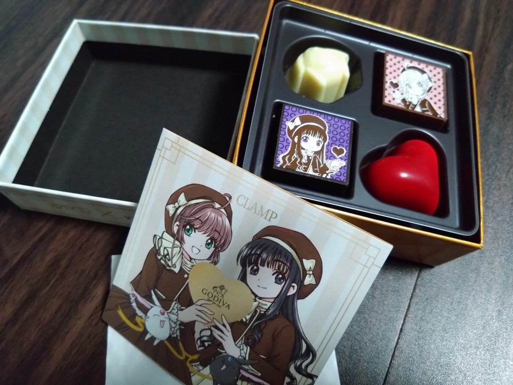 ゴディバ×CLAMP コレクション アソートメント（4粒入）