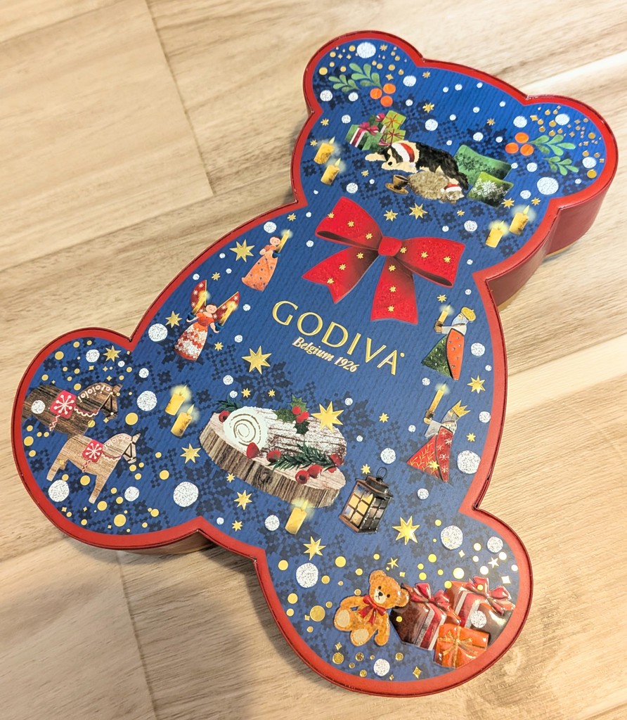 ゴディバ ブッシュ ド ノエル ベア セレクション（7粒入）のレビュー