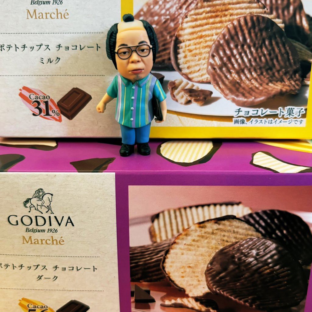 ポテトチップス チョコレート ミルク