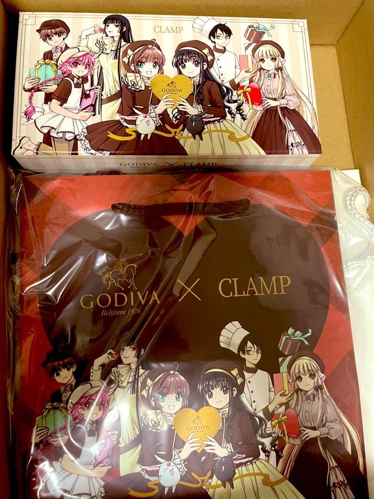 ゴディバ×CLAMP コレクション アソートメント（8粒入）＋ギフトバッグ