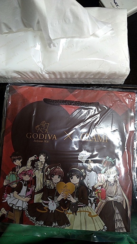 ゴディバ×CLAMP コレクション アソートメント（8粒入）＋ギフトバッグ