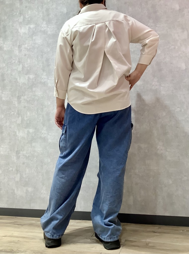美品】希少 Ataraxiaアタラクシア ペイザンヌシャツ 綿100 2way