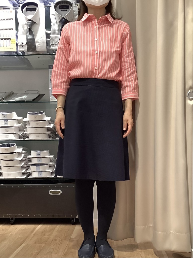 Pitta Re:)】 カジュアルシャツ Wガーゼ レギュラー 七分袖 Pitta Re:)】 カジュアルシャツ Wガーゼ レギュラー 七分袖