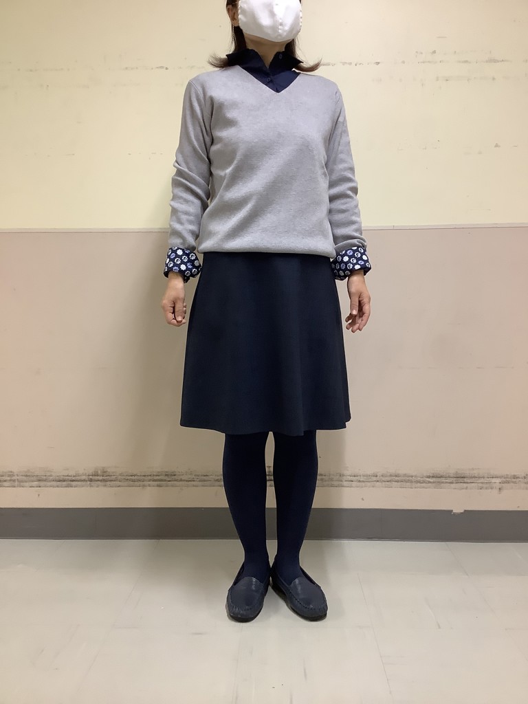シェリエ　ベーシックVネックニット21AW シェリエベーシックVネックニット21AW