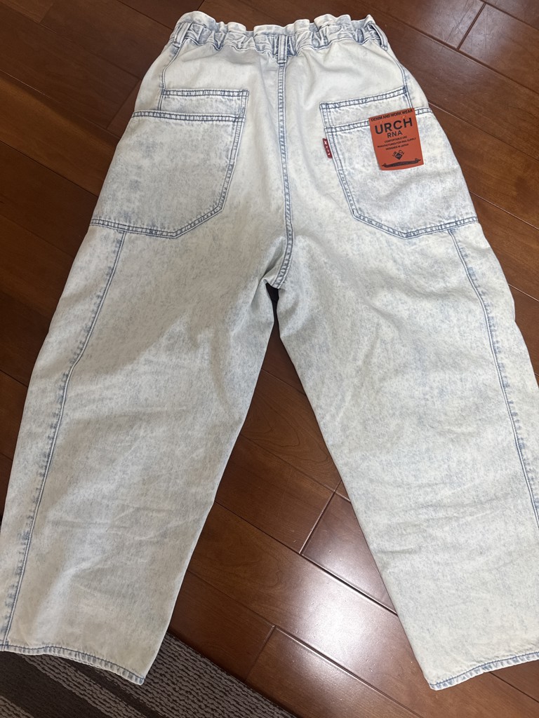 RNA｜ケミカル加工のワイドストレートパンツ [[R4314]][C