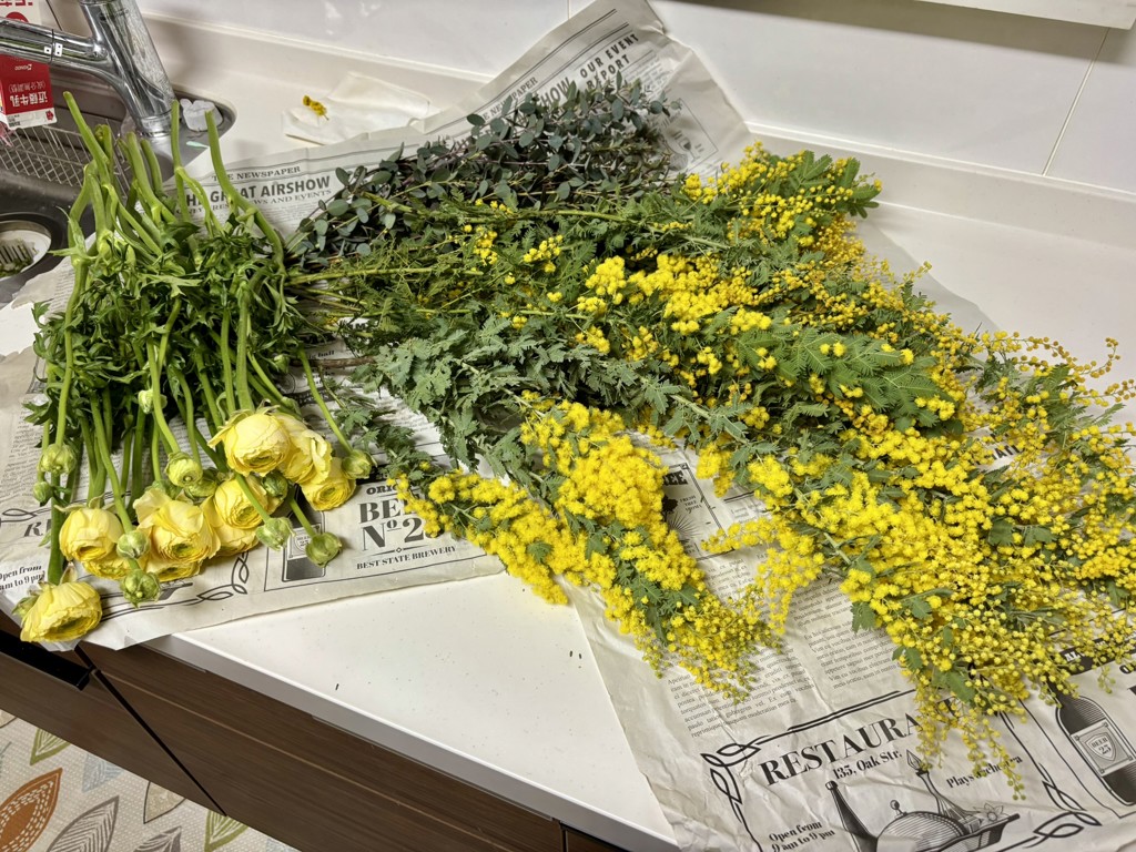 生花】ミモザ(アカシア)【黄/60-70cm/静岡県】｜Flower Smith Market